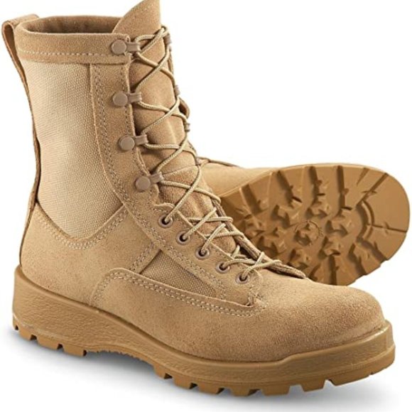 Altama Vibram Gore-Tex Waterproof Temperate Weather Army Combat Boot Desert Tan main image 13
